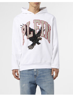 PHILIPP PLEIN PHILIPP PLEIN Felpa 25957 Bianco Regular Fit