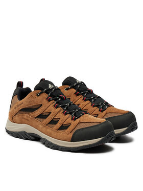 Columbia Trekking čevlji Crestwood Waterproof 2100651 Rjava