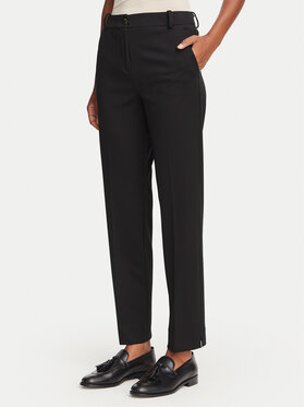 Marella Marella Текстилни панталони Paese 2623786034 Черен Regular Fit