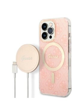 Guess Guess Etui na telefon Bundle Pack Różowy