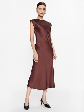 Marella Marella Koktejlové šaty Iacopo 2332262638200 Červená Regular Fit