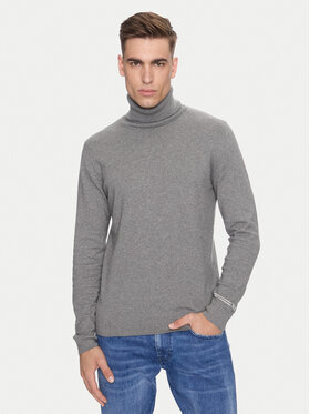 REPLAY Replay Bluză cu gât UK4455.000.G23138 Gri Regular Fit