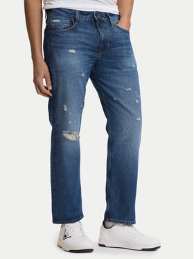 Guess Jeans Guess Jeans Jeansy M5YA1B D6367 Modrá Straight Fit