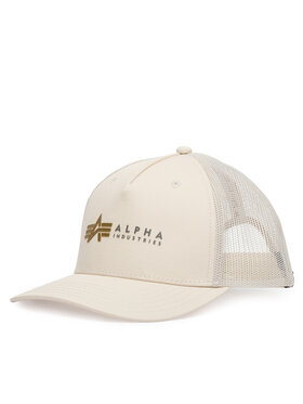 Alpha Industries Alpha Industries Czapka z daszkiem Label 106901 Écru