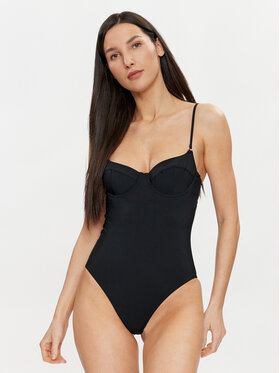 Calvin Klein Swimwear Calvin Klein Swimwear Női fürdőruha KW0KW02386 Fekete