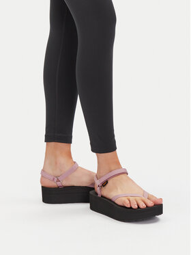 Teva Teva Basutės Flatform Slim 1164630 Rožinė