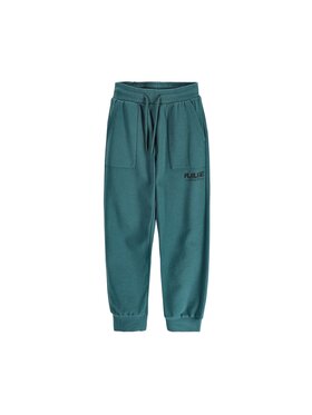 Coccodrillo Coccodrillo Teplákové kalhoty ZC6120101SBJ-013 Tyrkysová Regular Fit