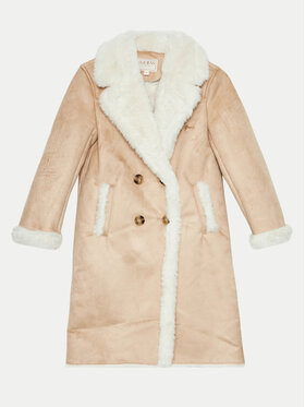 Guess Guess Ziemas mētelis J4BL07 WGJH0 Bēšs Regular Fit