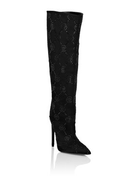 PHILIPP PLEIN PHILIPP PLEIN Kozaki 11493 Czarny