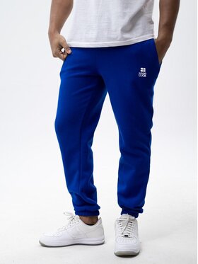 Good Luck Good Luck Spodnie dresowe Wygodne wiązane na co dzień dresy 129934 Niebieski Regular Fit