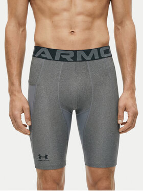 Under Armour Under Armour Спортни шорти HG Armour Lng 1361602 Сив Slim Fit