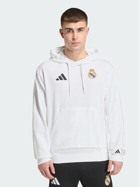 adidas adidas Bluza techniczna Real Madrid Avengers Biały Regular Fit