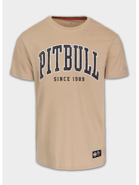 PITBULL PITBULL T-Shirt NORTON Beżowy Regular Fit