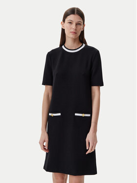 KARL LAGERFELD KARL LAGERFELD Φόρεμα καθημερινό A1W13041 Μαύρο Regular Fit