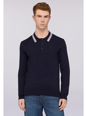 Trussardi Trussardi Kardigan M0198000021N034 Błękitny Regular Fit