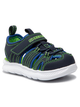 Skechers Skechers Sandały Heat Blast 400041N/NVLM Granatowy