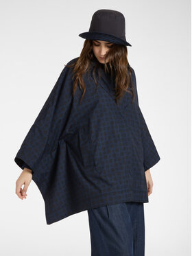 Elena Mirò Elena Mirò Cappotto invernale F004E000071N001 Blu Regular Fit