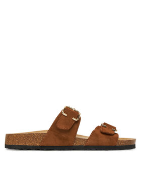 ONLY Shoes ONLY Shoes Шльопанці Onlmaxi-13 Pu Strap Buckle 15331392 Коричневий