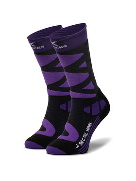 X-Socks X-Socks Ženske visoke čarape Ski Control 4.0 XSSSKCW19W Ljubičasta