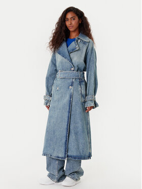 HUGO HUGO Trench Garena 50541545 Blu Oversize