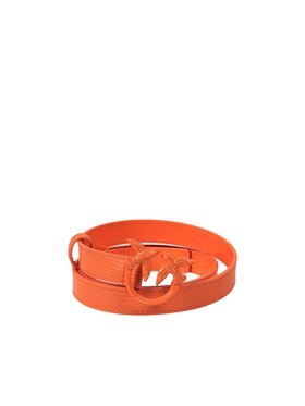 PINKO PINKO Pasek Damski 100143 A0R8 Pomarańczowy