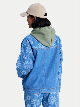 Roxy Roxy Teksajakk Salty Horizon ERJJK03700 Sinine Regular Fit