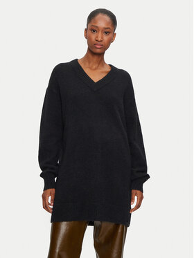 Calvin Klein Jeans Calvin Klein Jeans Φόρεμα υφασμάτινο J20J224638 Μαύρο Loose Fit