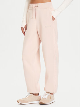 Guess Guess Pantaloni trening V5BB10 KB681 Roz Regular Fit