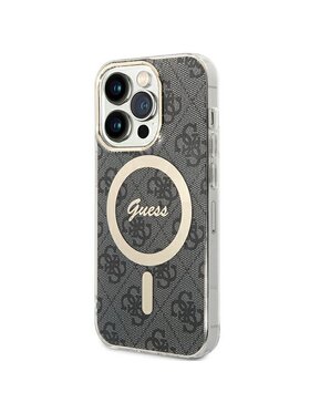 Guess Guess Etui na telefon iPhone 15 Pro Czarny