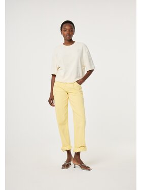 Fabienne Chapot Fabienne Chapot T-Shirt 6057-1607-173 Beżowy Loose Fit