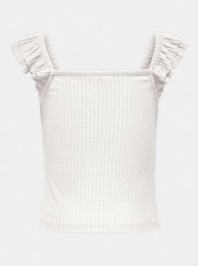 Kids ONLY Kids ONLY Top Nella 15317829 Bijela Slim Fit