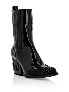 PHILIPP PLEIN PHILIPP PLEIN Kozačky 3205 Černá