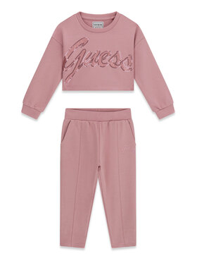 Guess Guess Φόρμα K6YG06 K4423 Ανοιχτό ροζ Regular Fit