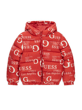 Guess Guess Зимно яке H6BL05 W4160 Червен Oversize