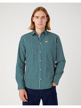 Wrangler Wrangler Koszula 1 POCKET SHIRT Kolorowy Regular Fit
