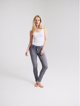 ICHI ICHI Top 20101231 Biela Slim Fit