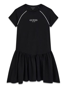 Guess Kids Guess Kids Sukienka codzienna 183780 Czarny Classic Fit
