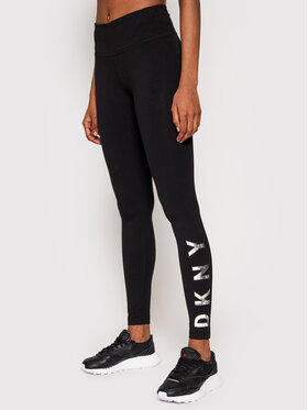 DKNY Sport DKNY Sport Legginsy DP7P1223 Czarny Slim Fit