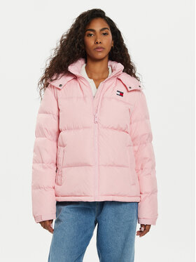 Tommy Jeans Tommy Jeans Geacă din puf Alaska DW0DW18610 Roz Regular Fit