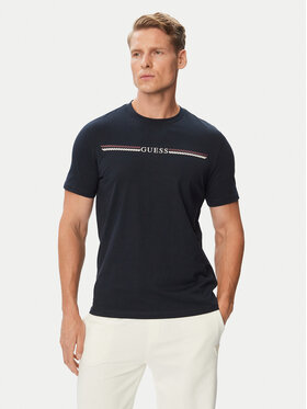 Guess Guess T-Shirt Z6BI05 K6536 Σκούρο μπλε Regular Fit