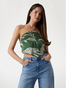 Guess Guess Top 175495 Zielony Classic Fit