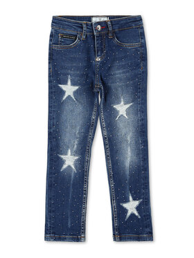 PHILIPP PLEIN PHILIPP PLEIN Džínsy 25649 Modrá Straight Fit