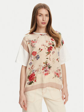 Weekend Max Mara Weekend Max Mara T-särk Pampas 2515941082 Beež Relaxed Fit