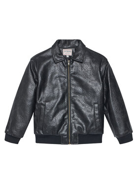 Guess Guess Giacca in similpelle L5YL03 W0100 Nero Regular Fit