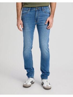 Lee Lee Jeansy LUKE Niebieski Slim Fit