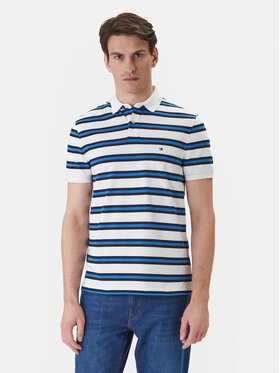 Tommy Hilfiger Tommy Hilfiger Polo 1985 MW0MW17770 Niebieski Regular Fit