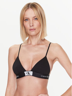 Calvin Klein Underwear Calvin Klein Underwear Podprsenka Bralette Unlined 000QF7217E Černá