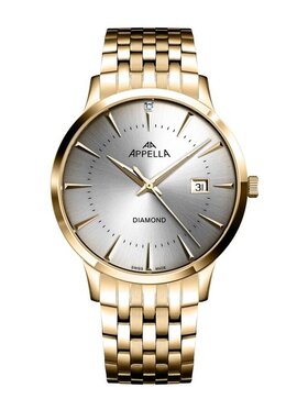 Appella Appella Zegarek L12003.1197DQ Złoty