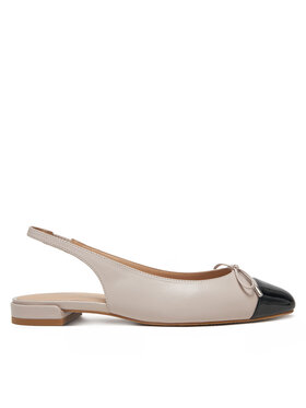 Stuart Weitzman Stuart Weitzman Czółenka Sleek Bow SJ075 Beżowy