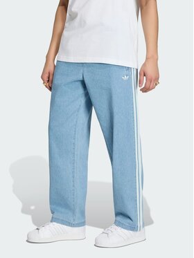 adidas adidas Spodnie dresowe 161805 Niebieski jasny Loose Fit